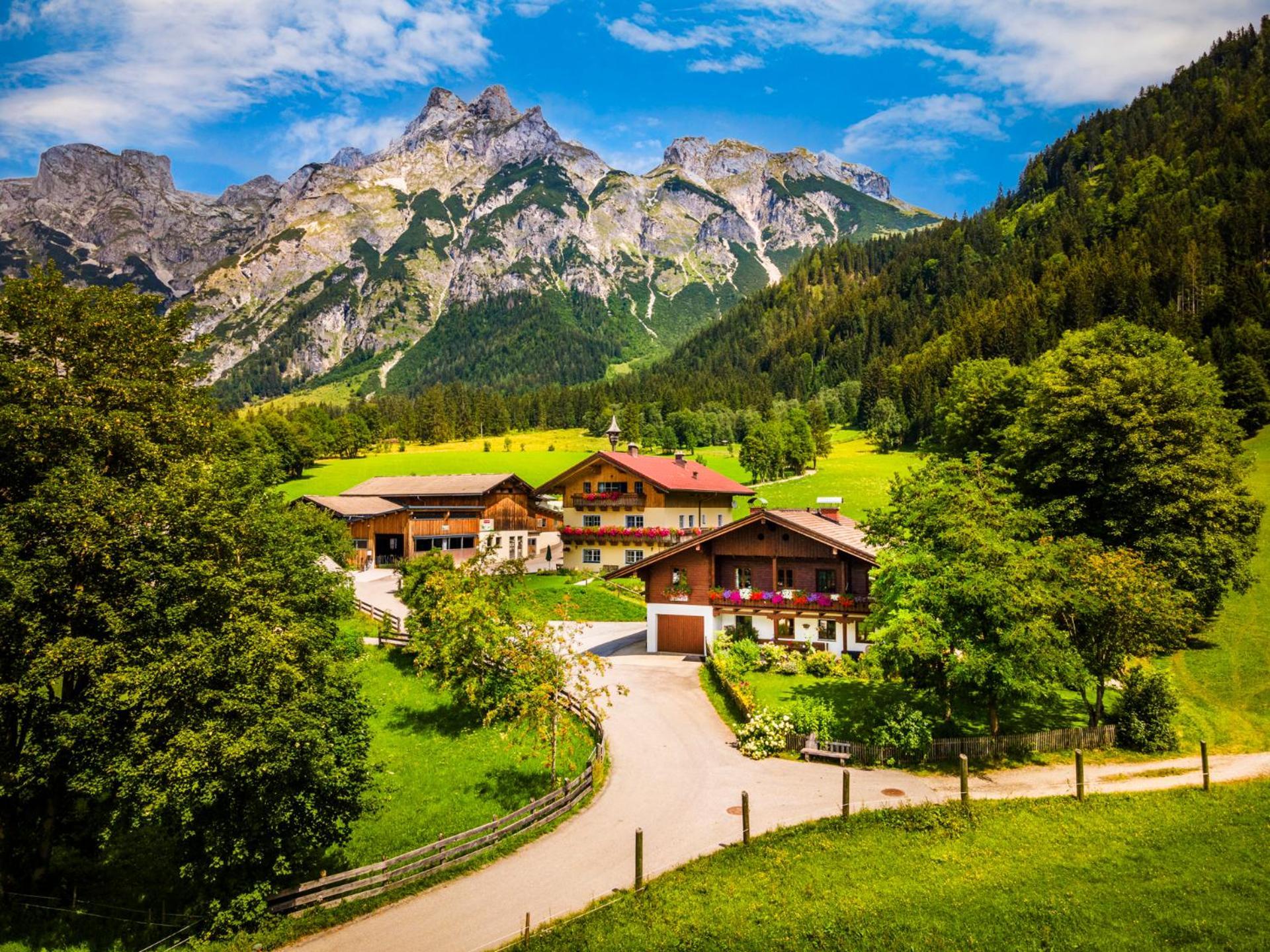 Bio Bauernhof Vorderoberlehen Hotell Werfenweng Exteriör bild