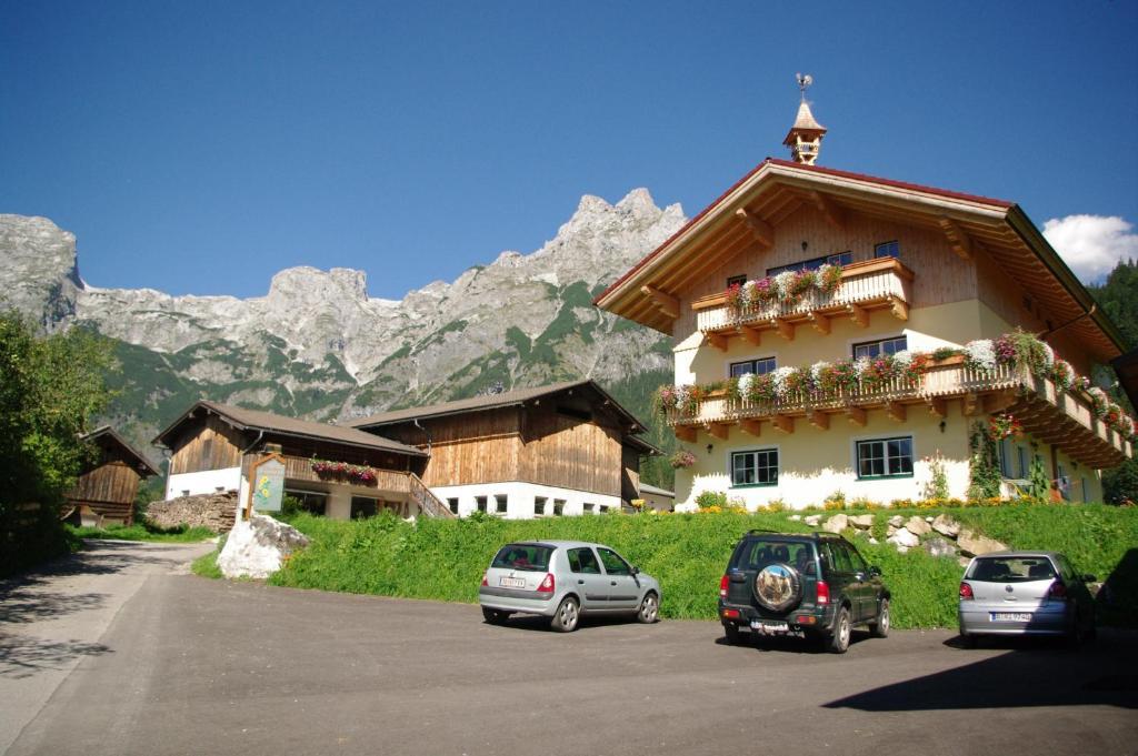 Bio Bauernhof Vorderoberlehen Hotell Werfenweng Exteriör bild
